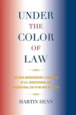 E-Book (epub) Under the Color of Law von Martin Henn