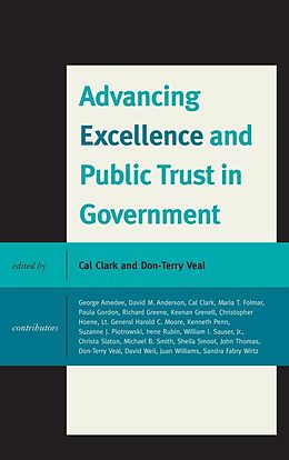 eBook (epub) Advancing Excellence and Public Trust in Government de Unknown