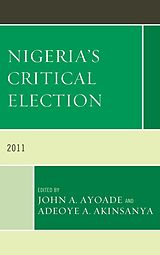 eBook (epub) Nigeria's Critical Election de 