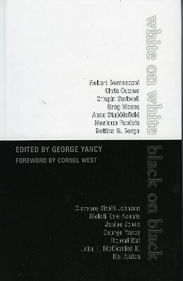 Livre Relié White on White/Black on Black de George Yancy