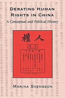 E-Book (epub) Debating Human Rights in China von Marina Svensson