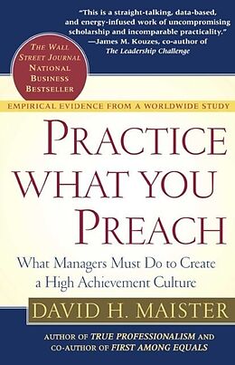 E-Book (epub) Practice What You Preach von David H. Maister