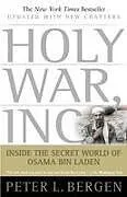 Kartonierter Einband Holy War, Inc von Peter L. Bergen