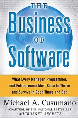 E-Book (epub) The Business of Software von Michael A. Cusumano