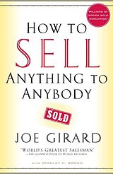 Couverture cartonnée How to Sell Anything to Anybody de Joe Girard
