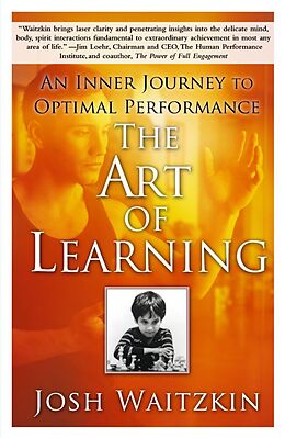 Couverture cartonnée The Art of Learning de Josh Waitzkin