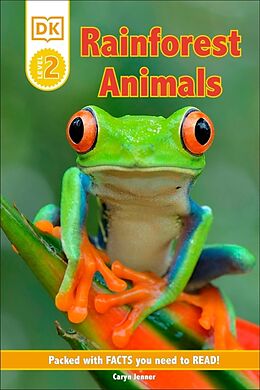 Livre Relié DK Reader Level 2: Rainforest Animals de Caryn Jenner