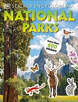 Couverture cartonnée Sticker Encyclopedia National Parks de DK