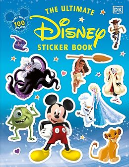 Couverture cartonnée The Ultimate Disney Sticker Book de Dk