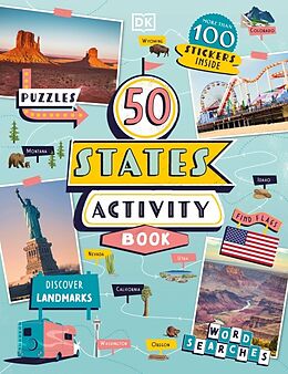 Broché 50 States Activity Book de 