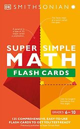 Cartes de texte/symboles Super Simple Math Flash Cards de DK