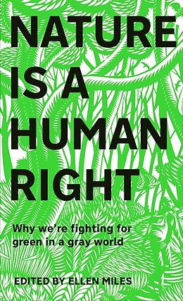 Livre Relié Nature Is a Human Right de Ellen Miles