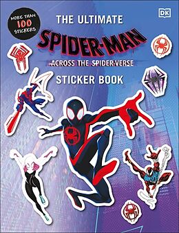 Couverture cartonnée Marvel Spider-Man Across the Spider-Verse Ultimate Sticker Book de Matt Jones