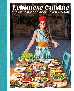 Livre Relié Lebanese Cuisine de Samira Kazan