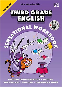 Couverture cartonnée Mrs Wordsmith 3rd Grade English Sensational Workbook de Mrs Wordsmith