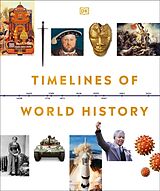 Livre Relié Timelines of World History de DK