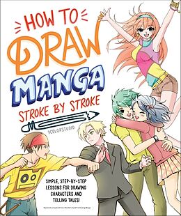 Livre de poche How to Draw Manga Stroke by Stroke de 9ColorStudio