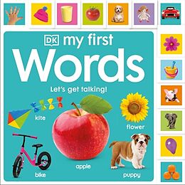 Couverture cartonnée My First Words: Let's Get Talking de Dk