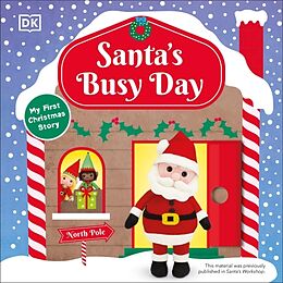 Reliure en carton indéchirable Santa's Busy Day de DK