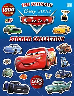 Couverture cartonnée Disney Pixar Cars Ultimate Sticker Collection de DK