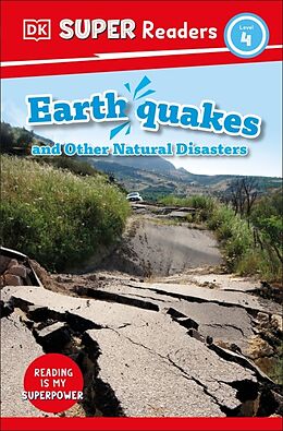 Couverture cartonnée DK Super Readers Level 4 Earthquakes and Other Natural Disasters de DK