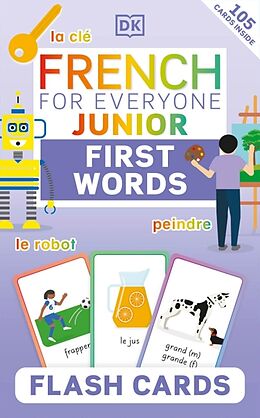 Article non livre French for Everyone Junior First Words Flash Cards de 