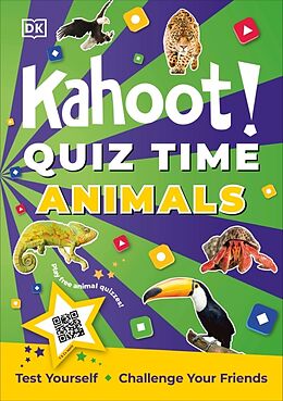 Couverture cartonnée Kahoot! Quiz Time Animals de Kahoot!