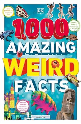 Couverture cartonnée 1,000 Amazing Weird Facts de DK