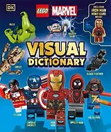 Set mit div. Artikeln (Set) LEGO Marvel Visual Dictionary von Simon Hugo, Amy Richau