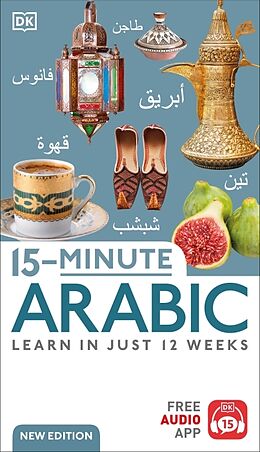 Couverture cartonnée 15-Minute Arabic de DK