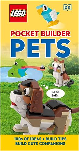 Couverture cartonnée LEGO Pocket Builder Pets de DK