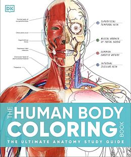 Couverture cartonnée The Human Body Coloring Book de DK