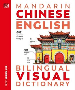 Couverture cartonnée Mandarin Chinese - English Bilingual Visual Dictionary de DK