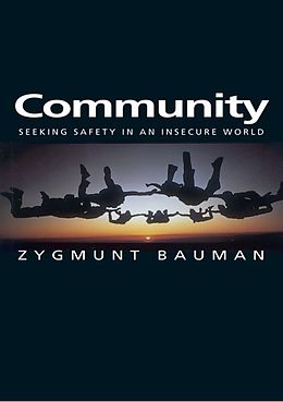 Couverture cartonnée Community de Zygmunt (Universities of Leeds and Warsaw) Bauman