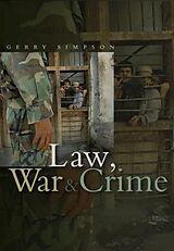 Livre Relié Law, War and Crime de Gerry J Simpson