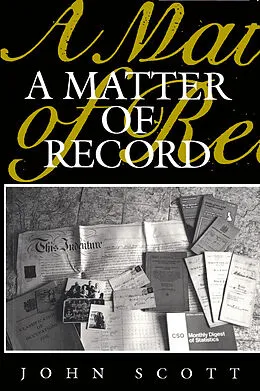 E-Book (pdf) A Matter of Record von John Scott