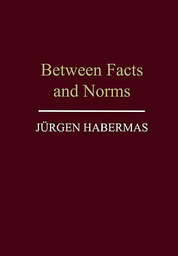 E-Book (pdf) Between Facts and Norms von Jürgen Habermas