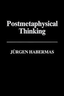 eBook (pdf) Postmetaphysical Thinking de Jürgen Habermas