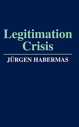 eBook (epub) Legitimation Crisis de Jürgen Habermas