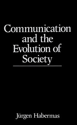 eBook (epub) Communication and the Evolution of Society de Jürgen Habermas