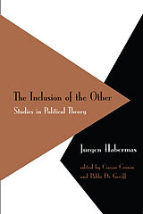 eBook (epub) Inclusion of the Other de Jürgen Habermas