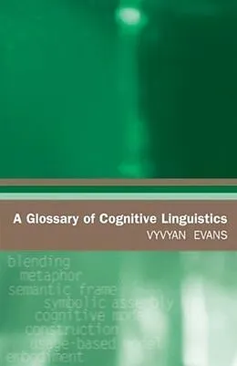E-Book (pdf) Glossary of Cognitive Linguistics von Vyvyan Evans