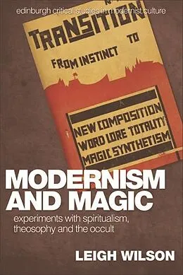 E-Book (epub) Modernism and Magic von Leigh Wilson