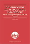 E-Book (epub) Enlightenment, Legal Education, and Critique von John W. Cairns