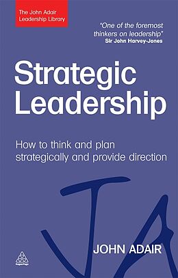 Livre Relié Strategic Leadership de John Adair