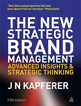 Couverture cartonnée The New Strategic Brand Management de Jean-Noël Kapferer