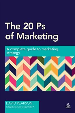 Kartonierter Einband The 20 PS of Marketing von David Pearson