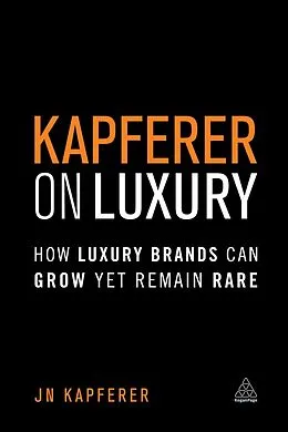 E-Book (epub) Kapferer on Luxury von Jean-Noël Kapferer