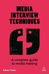 E-Book (epub) Media Interview Techniques von Robert Taylor