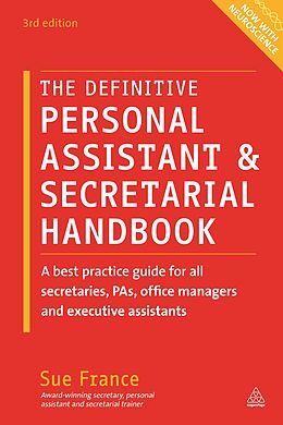 Couverture cartonnée The Definitive Personal Assistant & Secretarial Handbook de Sue France